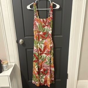 Zara floral dress
